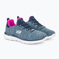 Дамски обувки SKECHERS Summits Quick Getaway navy/hot pink 4