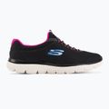 Дамски обувки за тренировка SKECHERS Summits black/hot pink 2