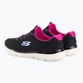 Дамски обувки за тренировка SKECHERS Summits black/hot pink 3