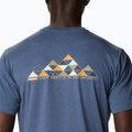 Columbia Tech Trail Graphic Tee blue 1930802 мъжка тениска за трекинг 5