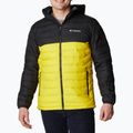 Columbia Powder Lite Hooded мъжко пухено яке черно/жълто 1693931 11