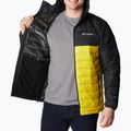 Columbia Powder Lite Hooded мъжко пухено яке черно/жълто 1693931 14