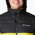 Columbia Powder Lite Hooded мъжко пухено яке черно/жълто 1693931 15