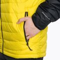 Columbia Powder Lite Hooded мъжко пухено яке черно/жълто 1693931 4