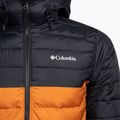 Пухено яке Columbia Powder Lite с качулка Orange/Black за мъже 1693931 3