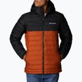 Пухено яке Columbia Powder Lite с качулка Orange/Black за мъже 1693931 6
