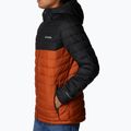 Пухено яке Columbia Powder Lite с качулка Orange/Black за мъже 1693931 7