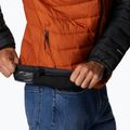 Пухено яке Columbia Powder Lite с качулка Orange/Black за мъже 1693931 11