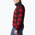 Columbia Sweater Weather II Printed mountain red check print мъжки потник за трекинг 3