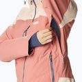 Дамско ски яке Columbia Powderkeg III Down dark coral/peach blossom 5
