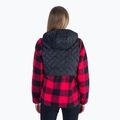 Дамски суитчър с качулка Columbia Sweet View Fleece Black/red lily check 3