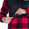 Дамски суитчър с качулка Columbia Sweet View Fleece Black/red lily check 6