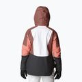 Дамско ски яке Columbia Snow Slab Blackdot черно и червено 2007551 3