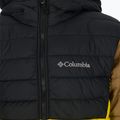 Детско пухено яке с качулка Columbia Powder Lite Black and Yellow 1802901 3