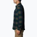 Мъжка риза Columbia Flare Gun Fleece зелена/зелена 1866624 2