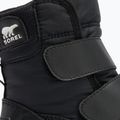 Sorel Whitney II Strap WP юношески ботуши за сняг черни/морска сол 13