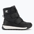 Sorel Whitney II Strap WP юношески ботуши за сняг черни/морска сол 2