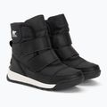 Sorel Whitney II Strap WP юношески ботуши за сняг черни/морска сол 4