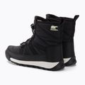 Детски ботуши за трекинг Sorel Whitney II Short Lace Wp black/black 3
