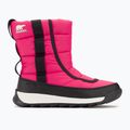 Sorel Outh Whitney II Puffy Mid юношески ботуши за сняг cactus pink/black 2