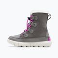 Sorel Sorel Explorer Lace каменоломна/ярка лавандула юношески ботуши за сняг 8