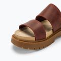 Дамски чехли Timberland Clairemont Way dark red full grain 7