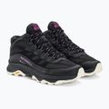 Дамски туристически обувки Merrell Moab Speed Mid GTX black 4