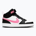 Детски обувки Nike Court Borough Mid 2 black/sunset pulse/white 8