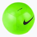 Футболна топка Nike Pitch Team electric green/black размер 3