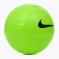Футболна топка Nike Pitch Team размер 4 electric green/black 2