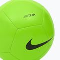 Футболна топка Nike Pitch Team размер 4 electric green/black 3