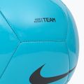 Футболна топка Nike Pitch Team размер 4 blue fury/black 3