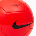 Футболна топка Nike Pitch Team bright crimson/black размер 3 3