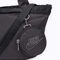 Дамска чанта Nike Futura Luxe 10 l black/black/light smoke grey 4