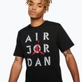 Мъжка тениска  Jordan AJ5 Graphic black/white/gum red 4