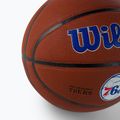 Wilson NBA Team Alliance Philadelphia 76ers баскетбол кафяв WTB3100XBPHI 3