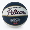 Wilson NBA Team Retro Mini Basketball New Orleans Pelicans Navy Blue WTB3200XBBNO