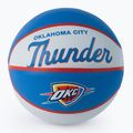 Wilson NBA Team Retro Mini баскетболна топка Oklahoma City Thunder синя WTB3200XBOKC