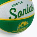 Wilson NBA Team Retro Mini Seattle SuperSonics баскетбол зелен WTB3200XBSEA 3