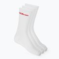 Чорапи Wilson Crew Logo 3 чифта bright white