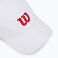 Шапка с козирка Wilson Active Perforated Cap bright white / infrared 3