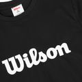 Дамска тенис фланелка Wilson Team Graphic Script W black script 3