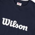 Дамска тенис фланелка Wilson Team Graphic Script W classic navy script 3