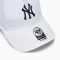 47 Марка New York Yankees Brrr CLEAN UP бейзболна шапка бяла 3