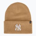 Зимна шапка 47 Brand MLB New York Yankees Haymaker khaki 