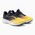 Мъжки обувки за бягане Saucony Ride 15 в тъмносиньо и жълто S20729-65 4