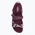 Дамски сандали Merrell District 3 Backstrap Web в цвят бордо 6