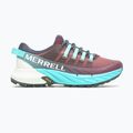 Merrell Agility Peak 4 дамски обувки за бягане бордо-синьо J067546 12