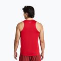 Мъжки анцуг Saucony Stopwatch Singlet за бягане червен SAM800277-PP 2