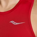 Мъжки анцуг Saucony Stopwatch Singlet за бягане червен SAM800277-PP 3